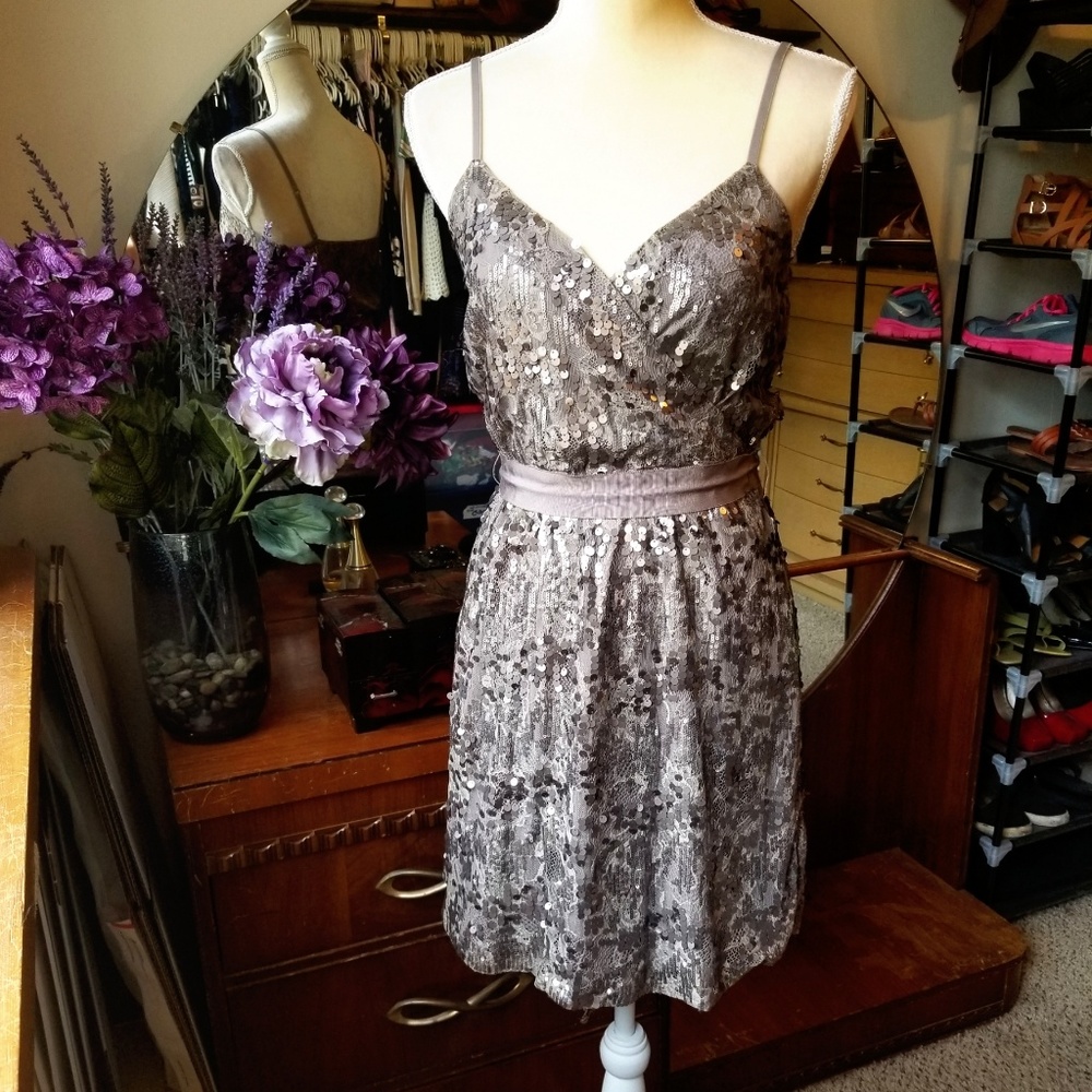 NWOT Sequined Express Dress
